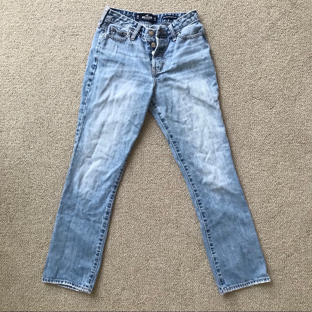Hollister Vintage high rise straight jeans
